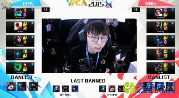 WCA2015ȫܾLOLչս RNG3-1ʤEPAǶ