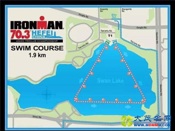 2016IRONMAN70.3Ϸ&վ·ͼʽ