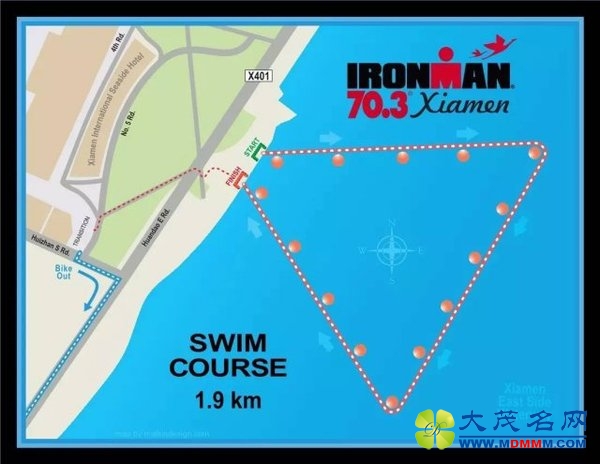 2016IRONMAN70.3Ϸ&վ·ͼʽ