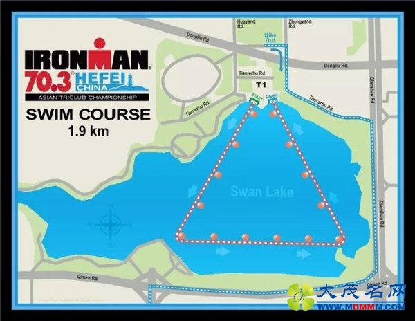 2016IRONMAN70.3Ϸ&վ·ͼʽ